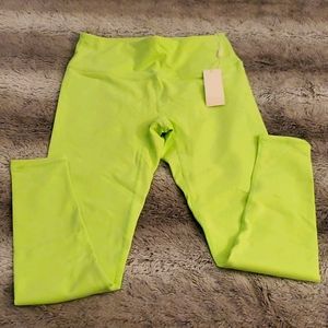 Saski collection lime green leggings